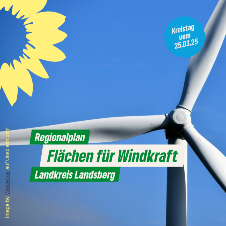 Flächen für Windkraft